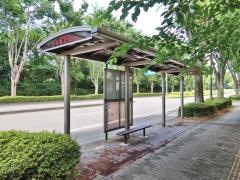 「立川警察署」バス停留所