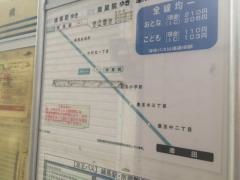 「徳田」バス停留所