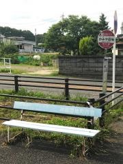 「かみや団地」バス停留所