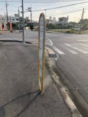 「賀数」バス停留所