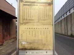 「下市場」バス停留所