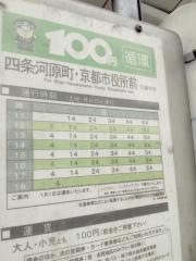 「四条高倉東詰」バス停留所