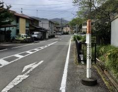 「修善寺小学校上」バス停留所