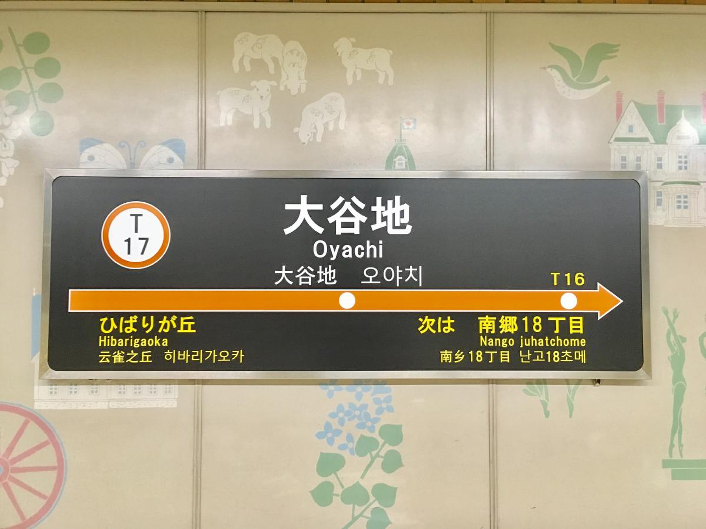 地下鉄 大谷地 駅