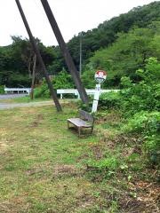 「力石」バス停留所
