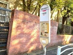 「聖徳大学正門」バス停留所