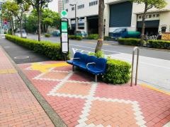「小松川三丁目アパート前」バス停留所