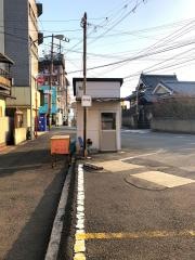 「悟真寺前」バス停留所