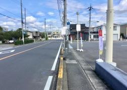 「真岡市役所前」バス停留所