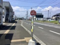 「東高校入口」バス停留所