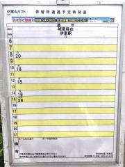 「小室山リフト」バス停留所