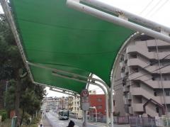 「多聞団地口」バス停留所