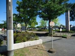 「市民体育館前」バス停留所