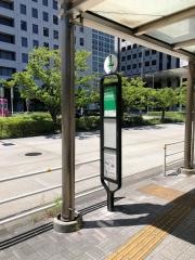 「品川シーサイド駅前」バス停留所