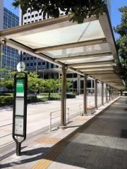 「品川シーサイド駅前」バス停留所