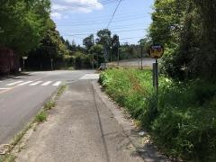 「蓬原」バス停留所