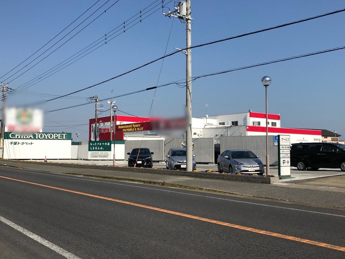 試乗車置き場