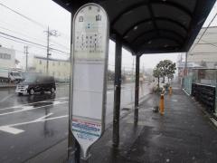 「白山」バス停留所