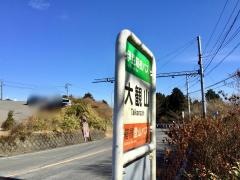 「大観山」バス停留所