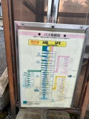 「成沢」バス停留所