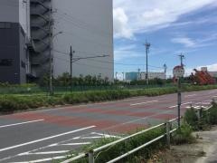「建材埠頭」バス停留所