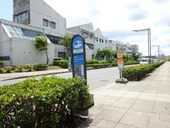 「打瀬中学校」バス停留所