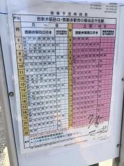 「西新井陸橋」バス停留所