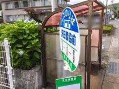 「沢田農協前」バス停留所