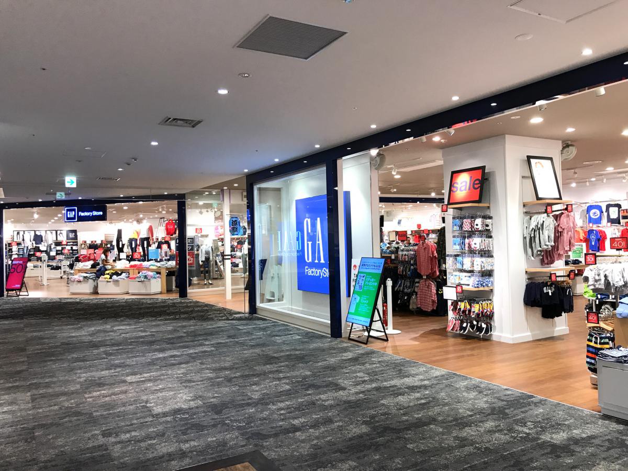 gap factory store イオン モール kyoto 店