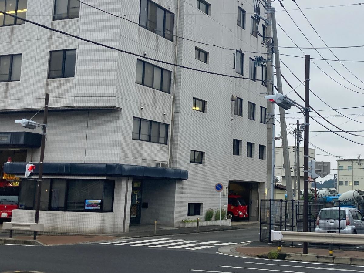 横須賀市北消防署の施設外観です。