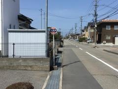 「上安原」バス停留所