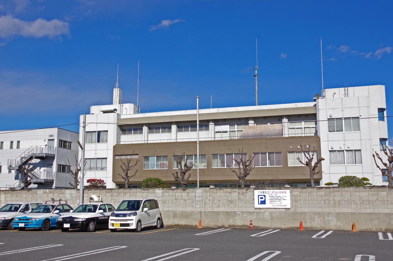 大泉警察署の南面