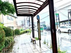 「東土川橋」バス停留所