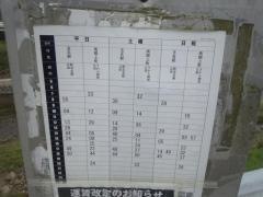 「牧の下」バス停留所