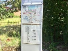 「縄間」バス停留所