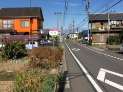 「中切」バス停留所