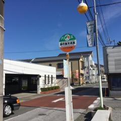 「野市龍河洞通」バス停留所