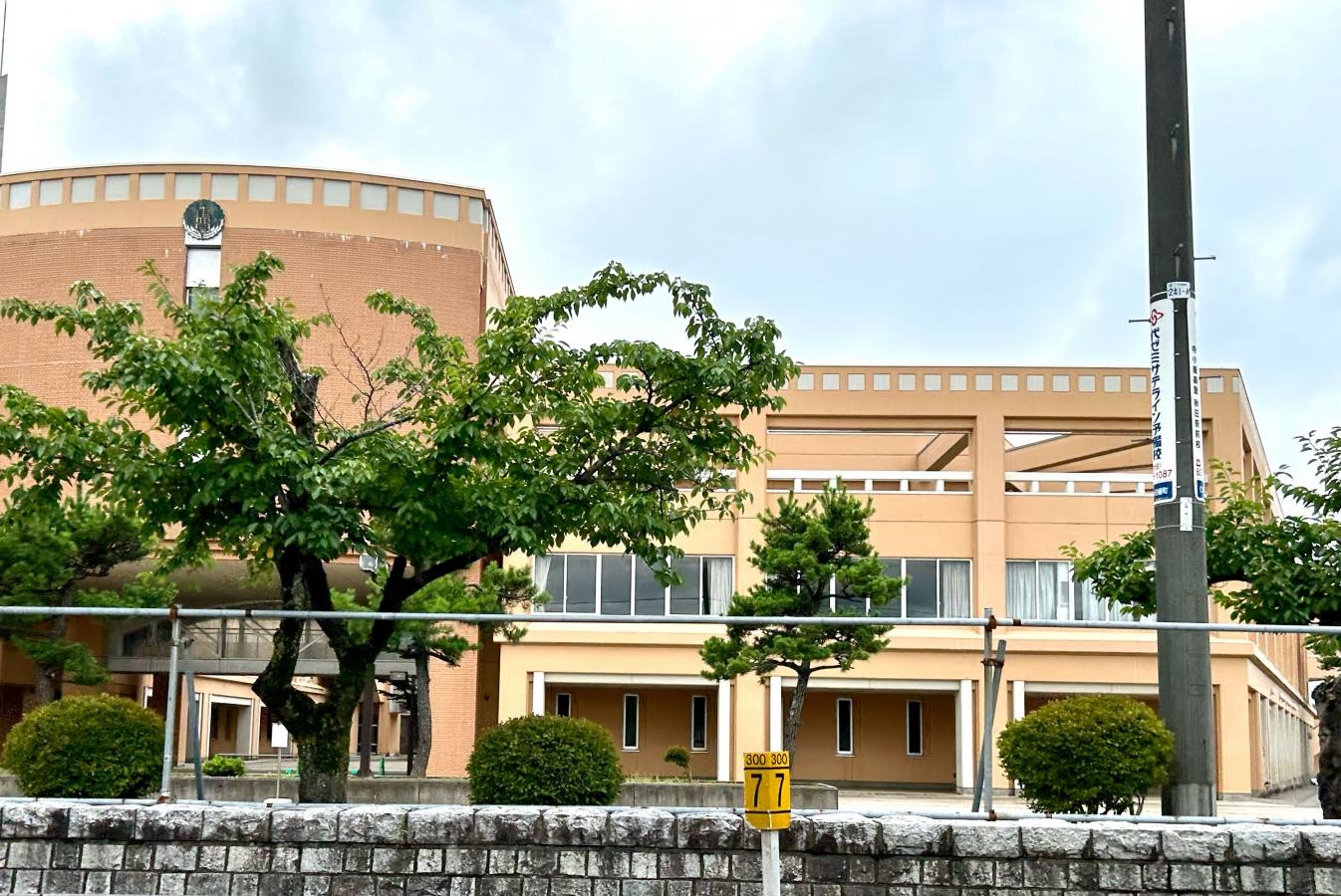 秋田県立秋田南高等学校・中等部の外観