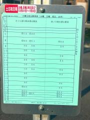 「第一中学校南」バス停留所