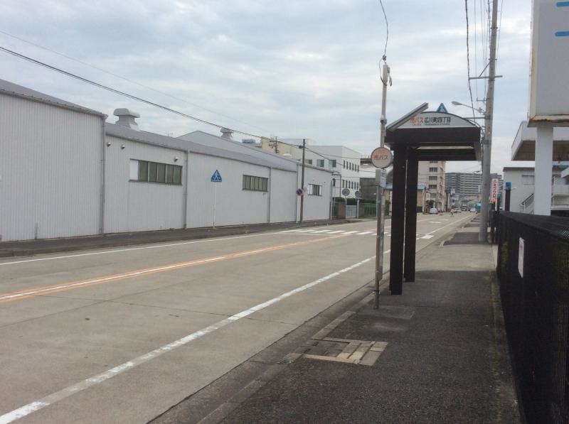 市バス広川町四丁目停留所
