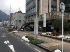 「福祉文化会館前」バス停留所