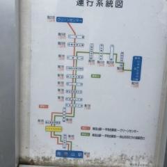 「東谷自治会館前」バス停留所