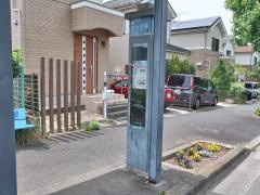 「遊水池前」バス停留所