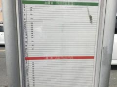 「中神田」バス停留所
