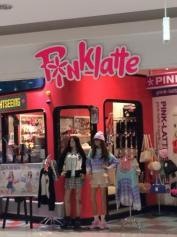 Ｐｉｎｋ　ｌａｔｔｅ　イオンモール川口前川