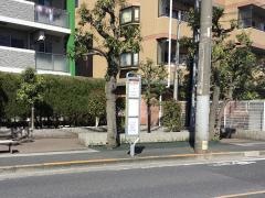 「第七小学校前」バス停留所