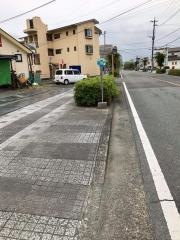 「八代東高校前」バス停留所