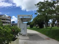 「軍桟橋前」バス停留所
