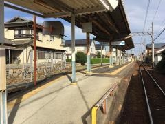 「泊駅口」バス停留所