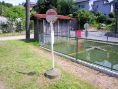 「筒森」バス停留所